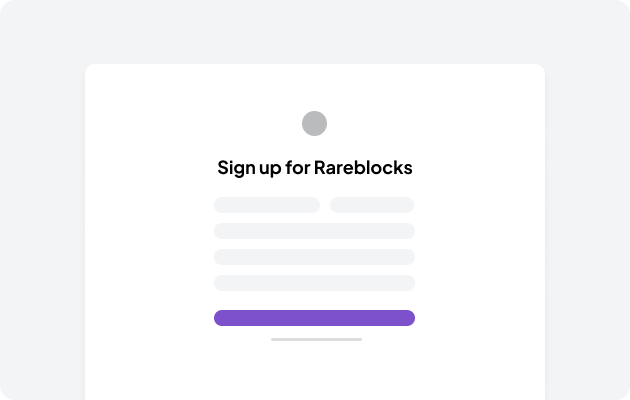 Signup Components